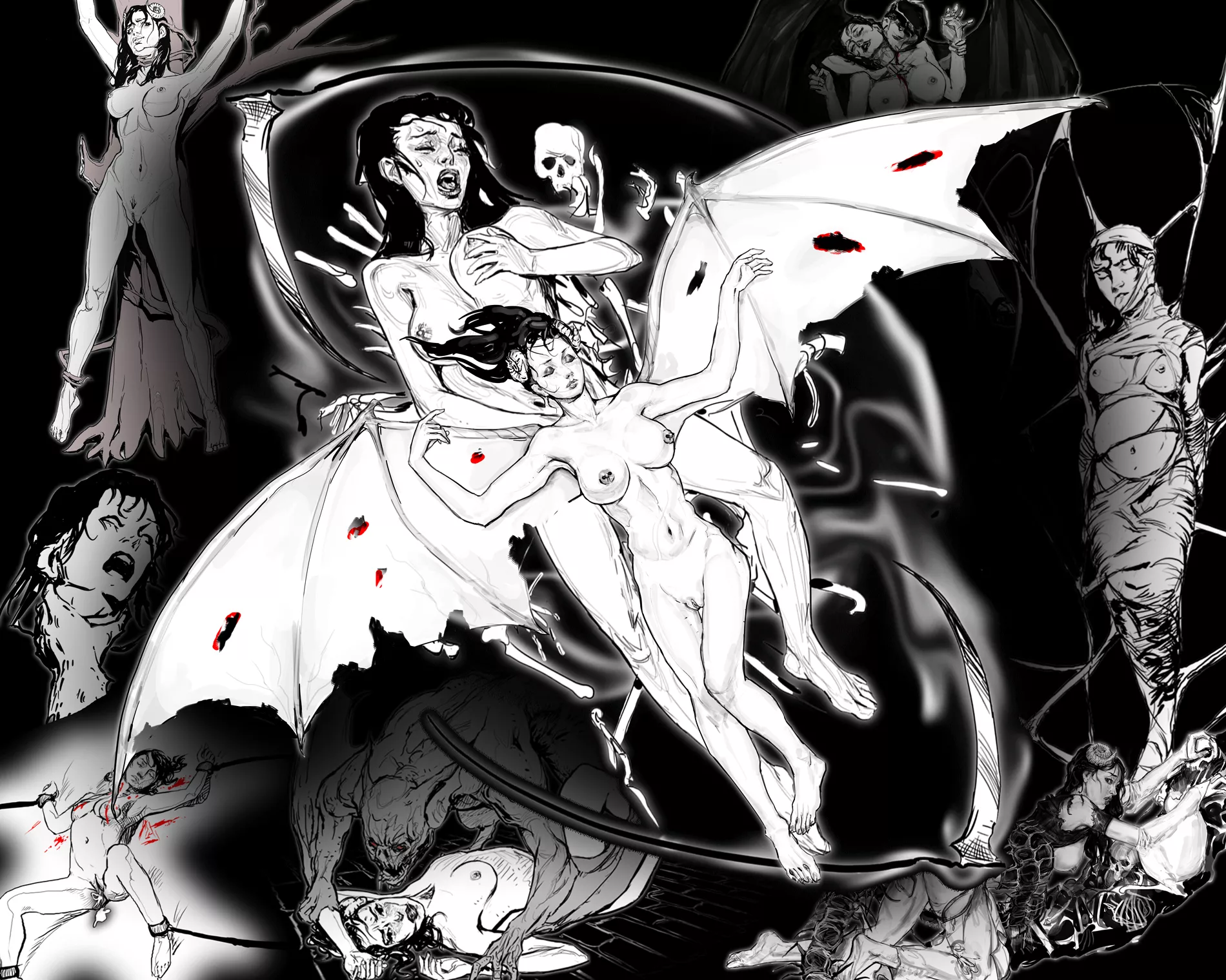 Cycle of transformations - Becoming a Succubus [Free game - link and info in comments]