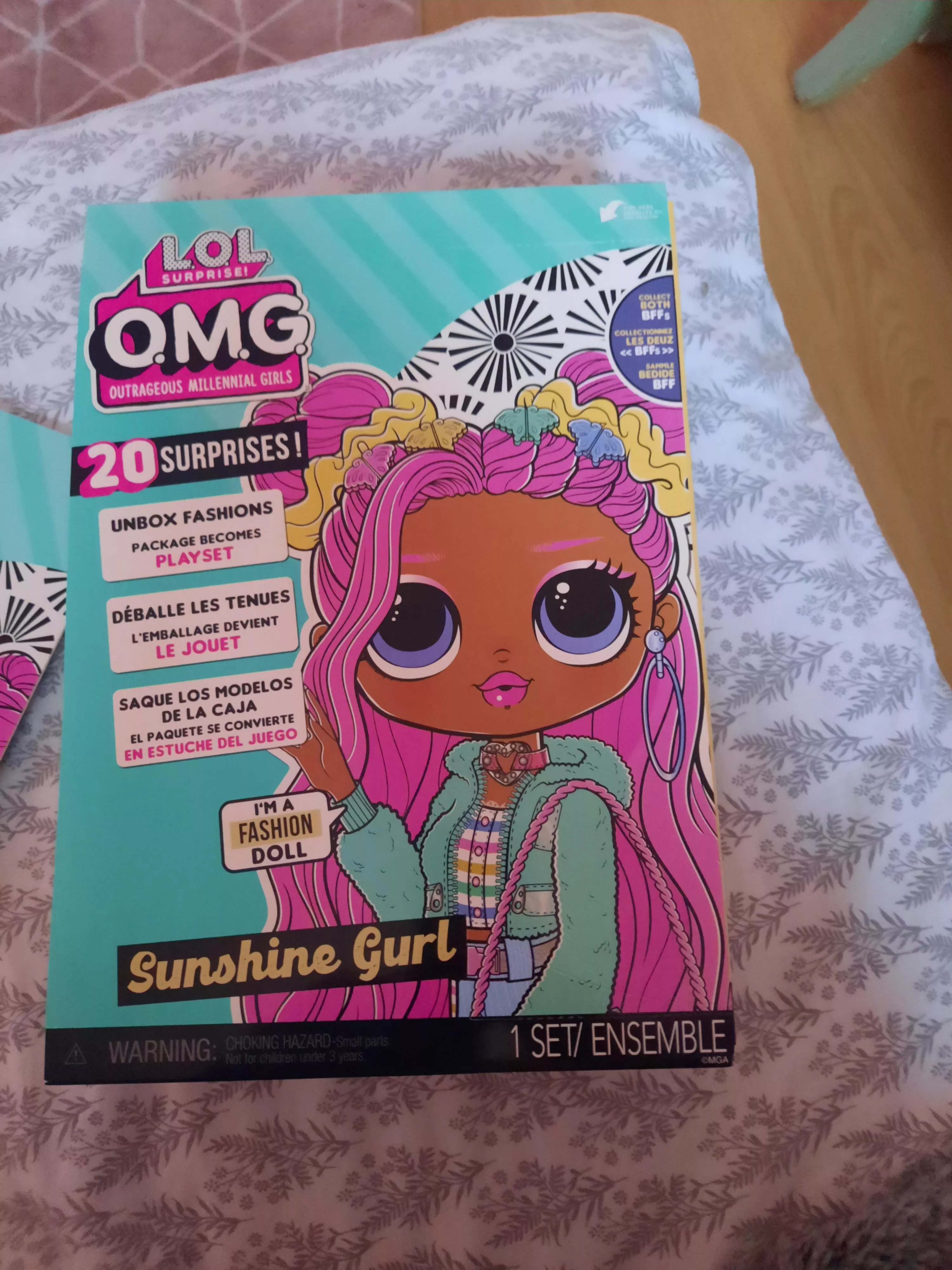 Daddy got me a new dolly 🥺 wanted her so badly