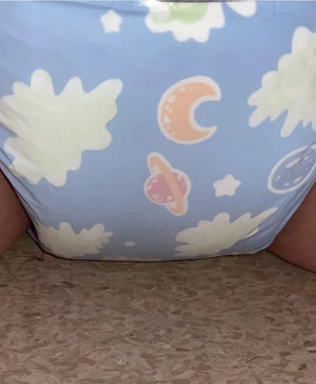 Daddy I promise Iβm a big girl I donβt need diapers