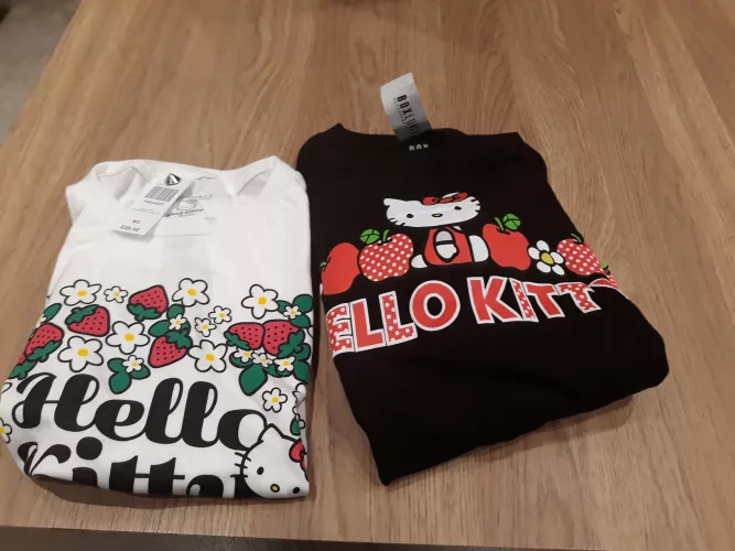Daddy let me buy a Hello Kitty Shirt From BoxLunch