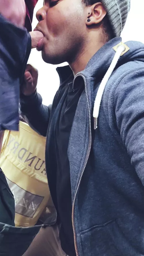 Daddy needed his thick cock sucked