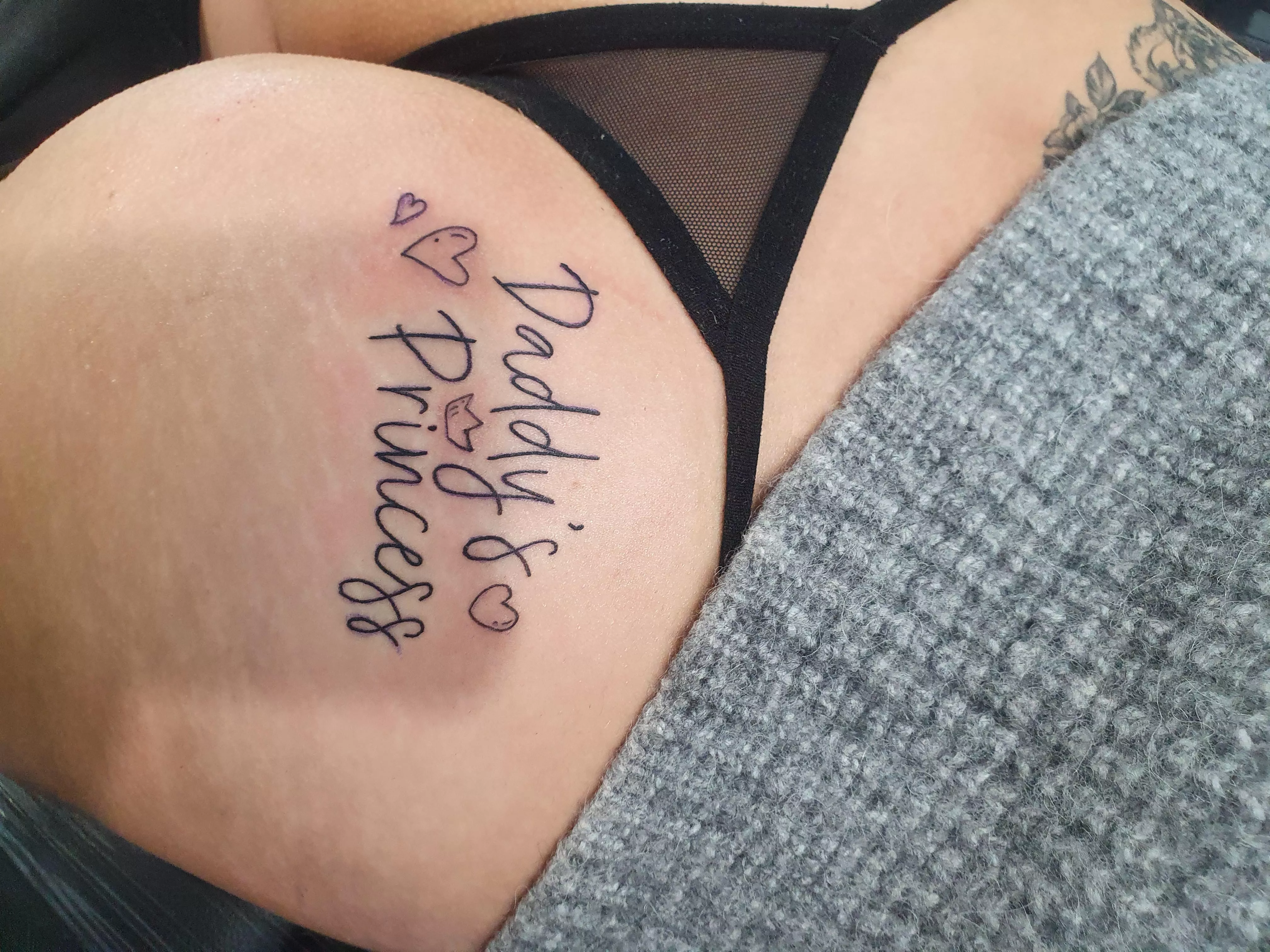 daddy princess tattoo done :)