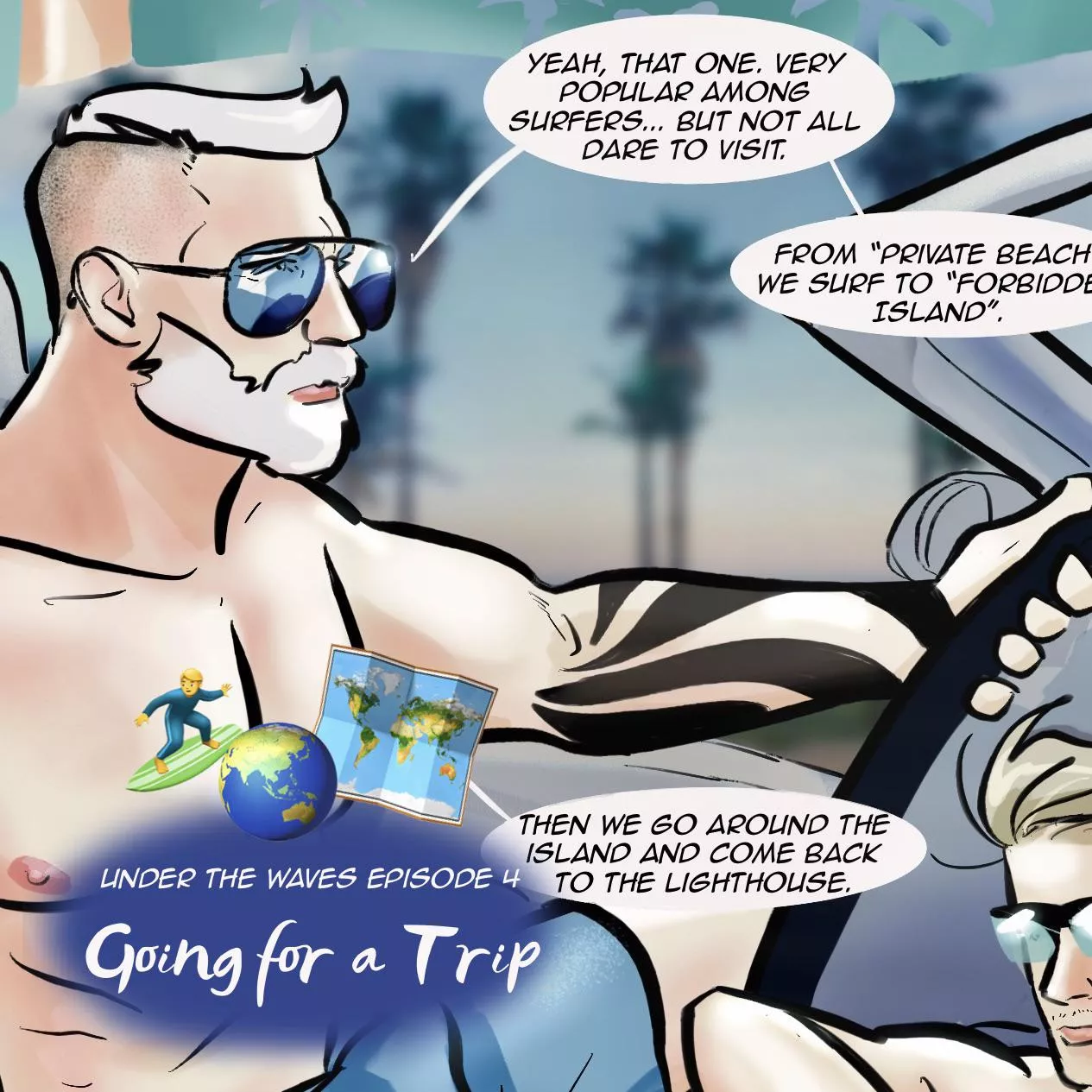 Daddy taking me for a trip