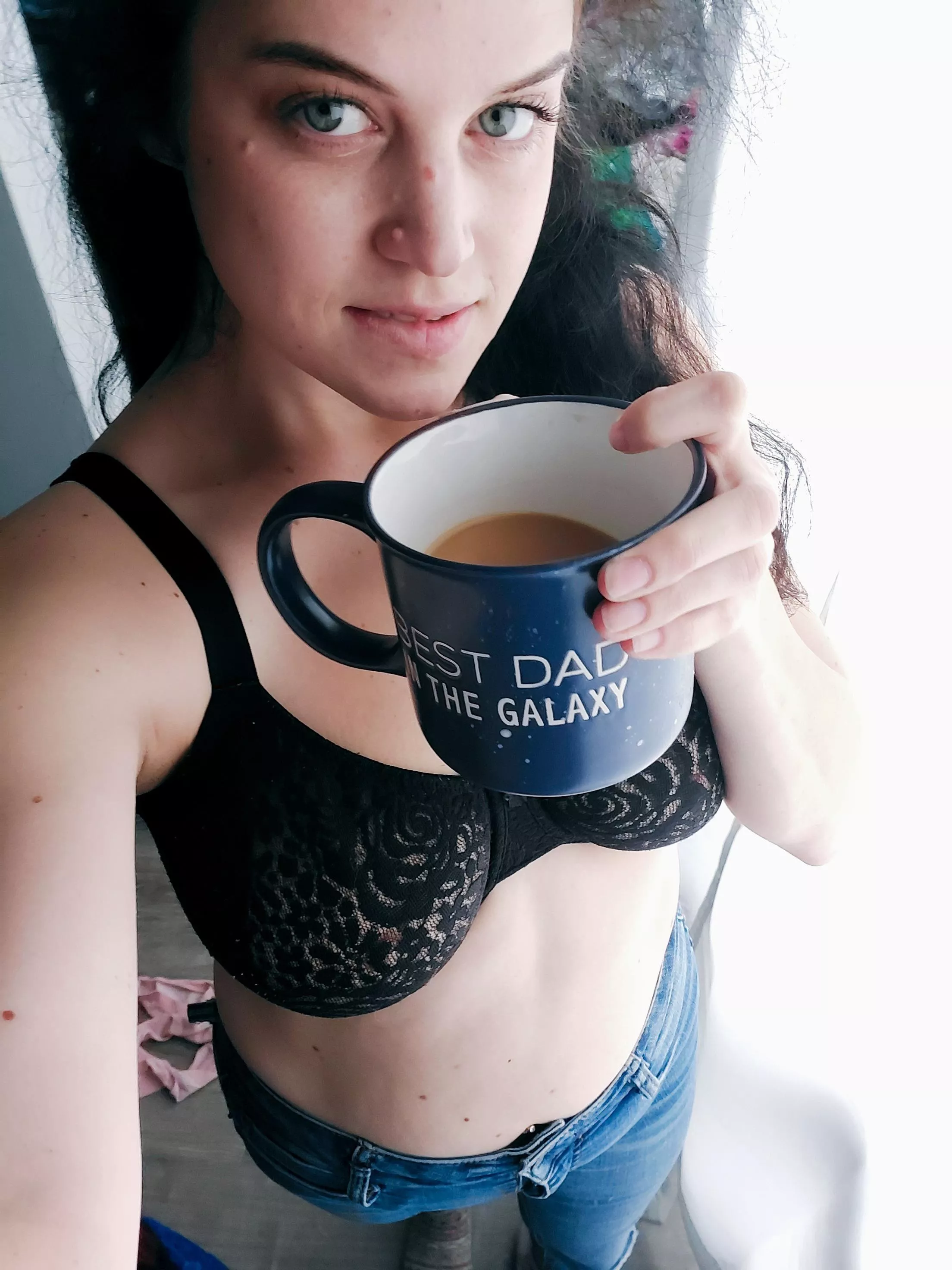 Daddy's away. We should play.