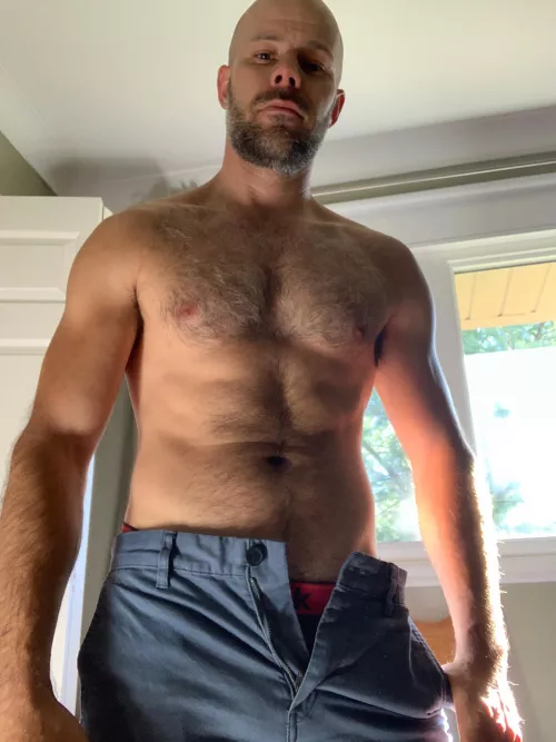 Dads got a present for you. Wanna come and open it up? [37]