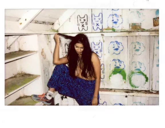 Dakini long black hair