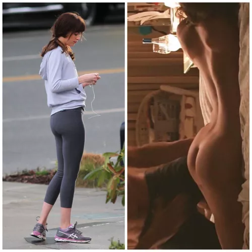 Dakota Johnson- Before and After(literally)