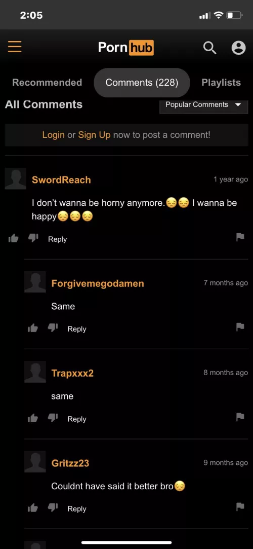 Damn bro I came here to bust a nut, not revalue my life choices