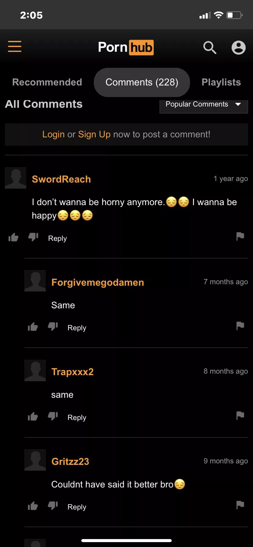 Damn bro I came here to bust a nut, not revalue my life choices