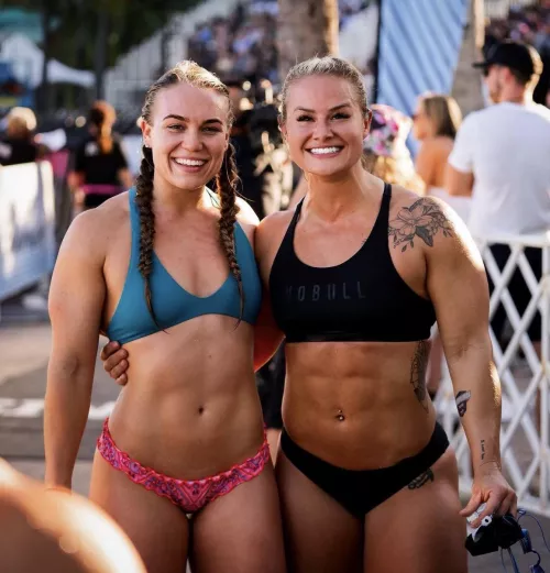 Dani Speegle and Michelle Basnett