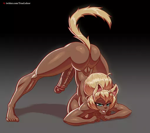 Dark Skinned Futa Jack-O Challenge