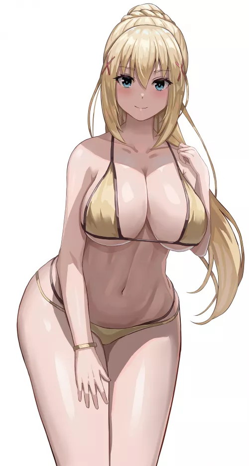 Darkness wearing a bikini (JASONY) [KonoSuba]