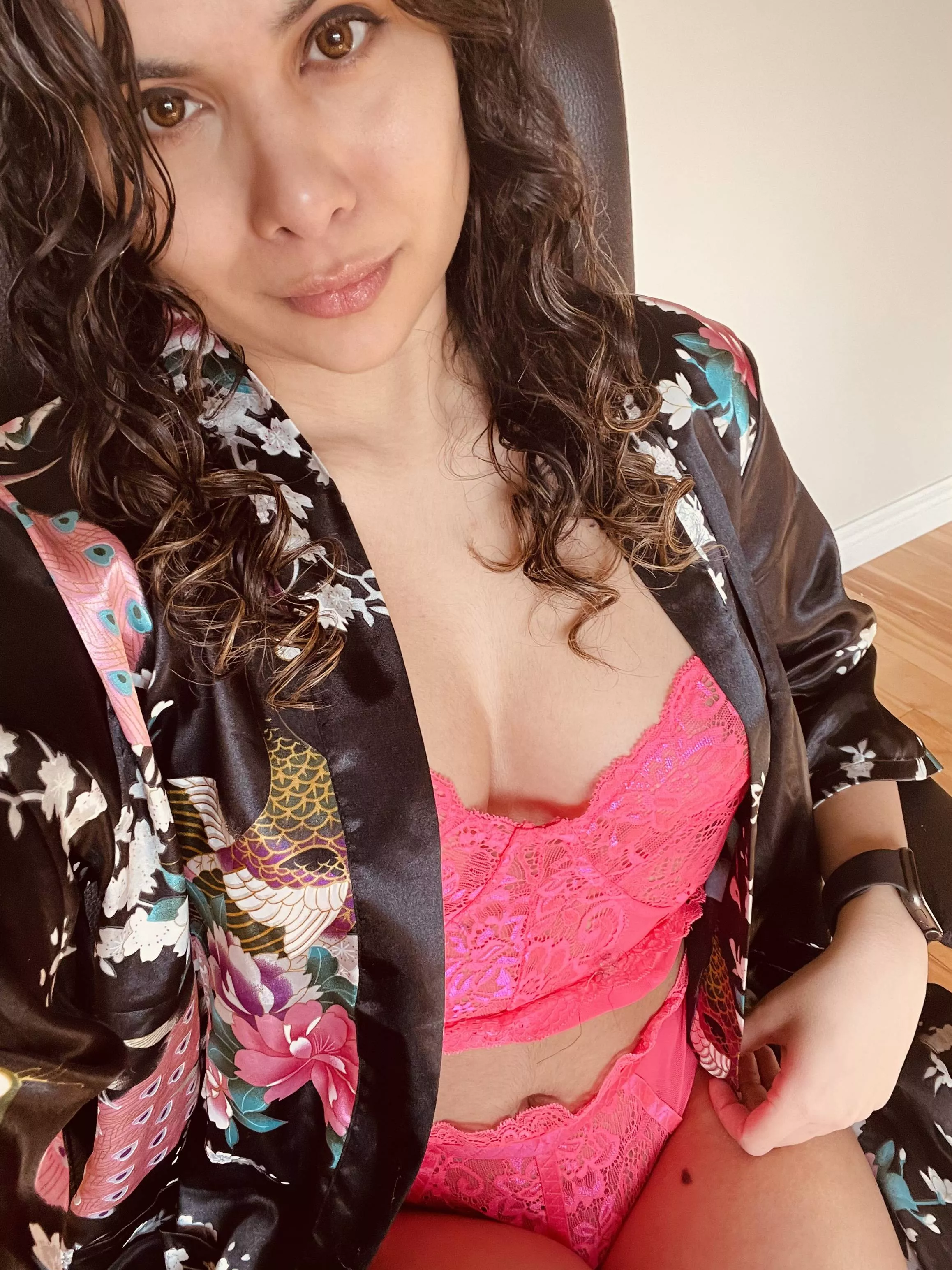 Darling, whenever you see a girl in lingerie, you know she’s ready 💋