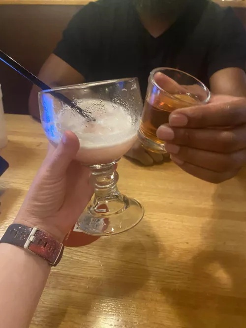 Date night is going well!!ππβ€οΈπΈβ οΈ