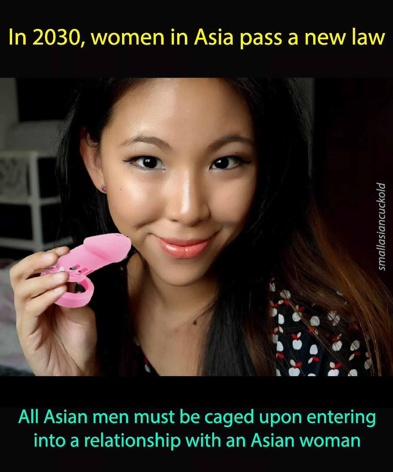 Dear Asian boys: If you want to date me, you have to be caged Dear Asian boys: If you want to date me, you have to be caged