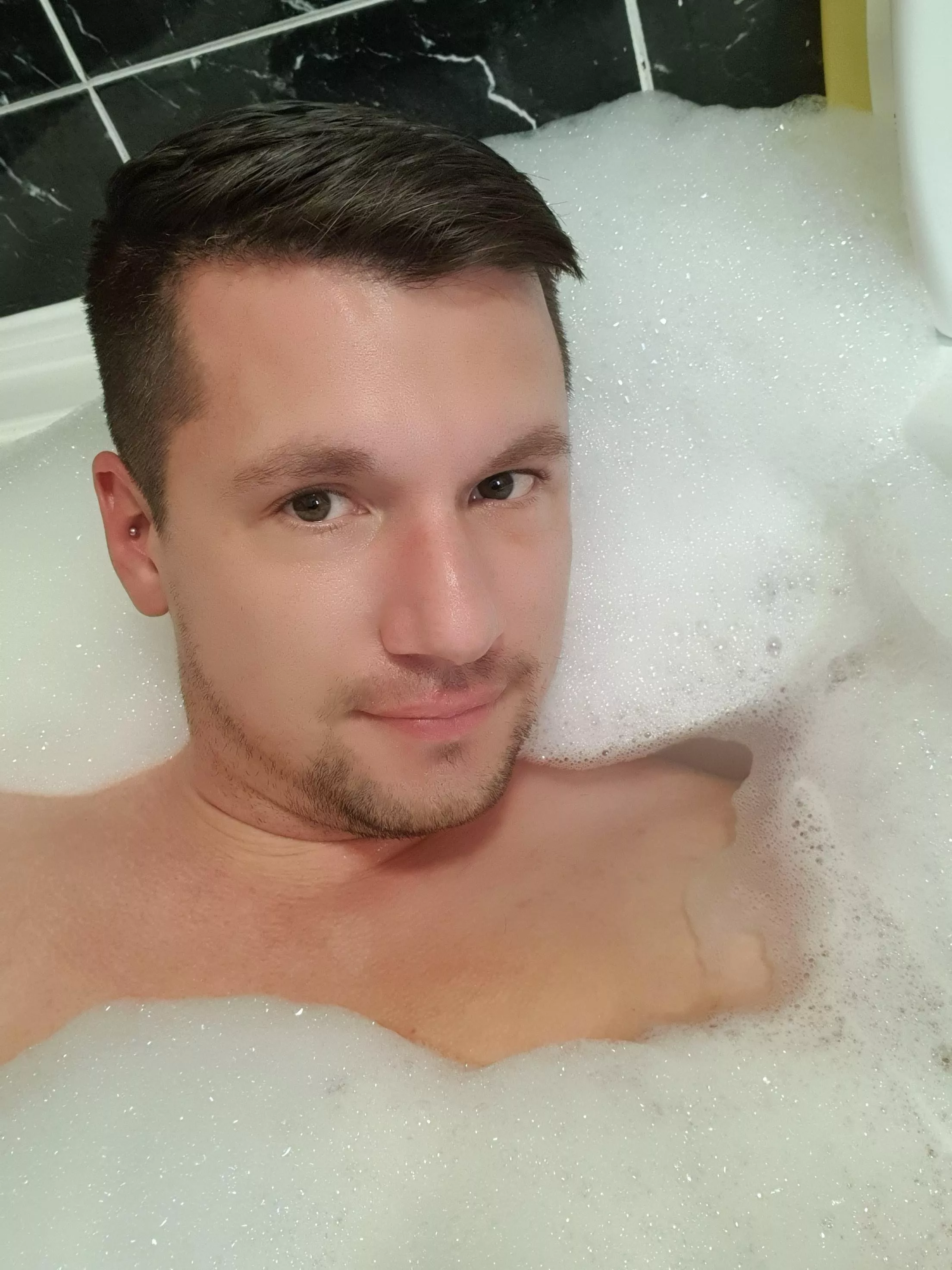Decided this was the best way to warm up Decided this was the best way to warm up