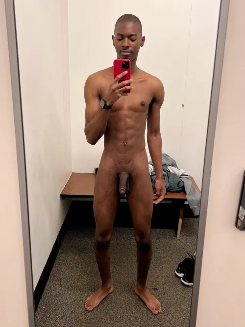 Decided to get naked in fitting room