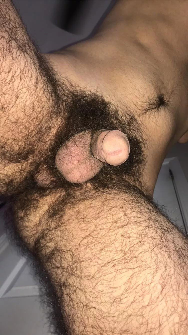 Definitely hairy down there