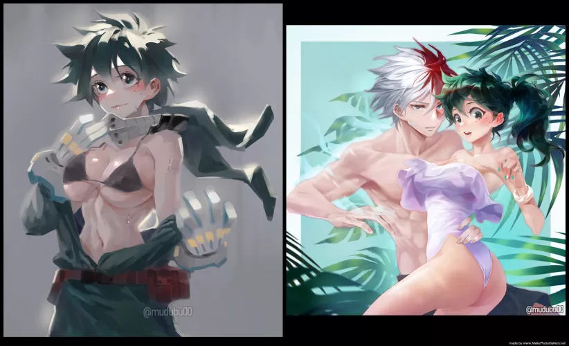 Deku-chan... right, Todoroki too [mudubu]