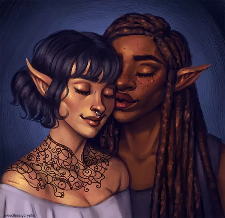 Demmy and Issy by Anastasia Ershova