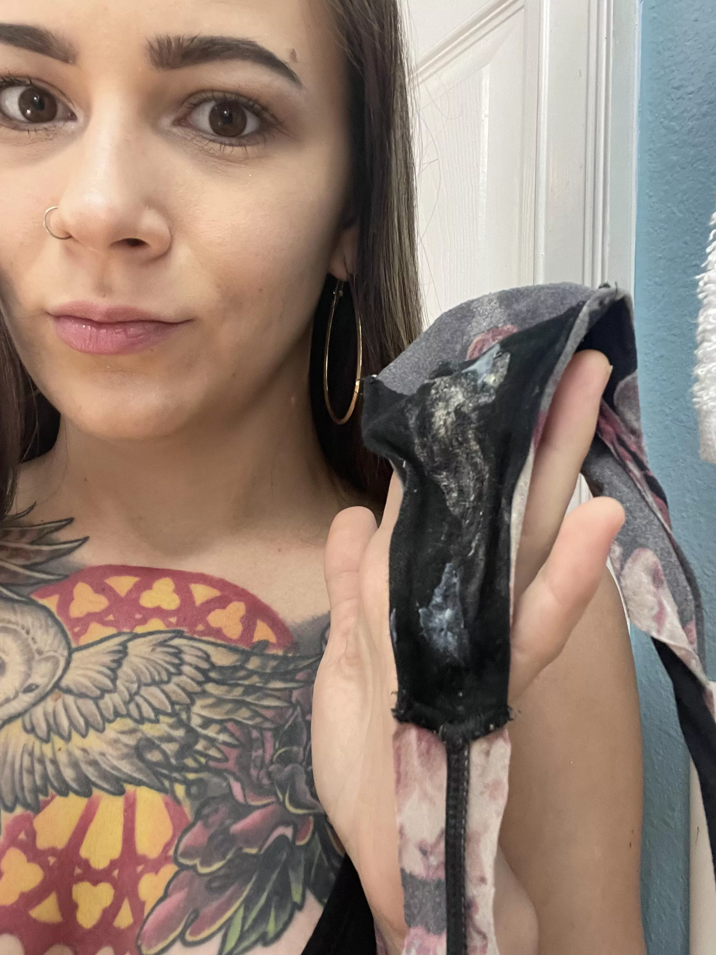 Demolished Pregnancy panties…