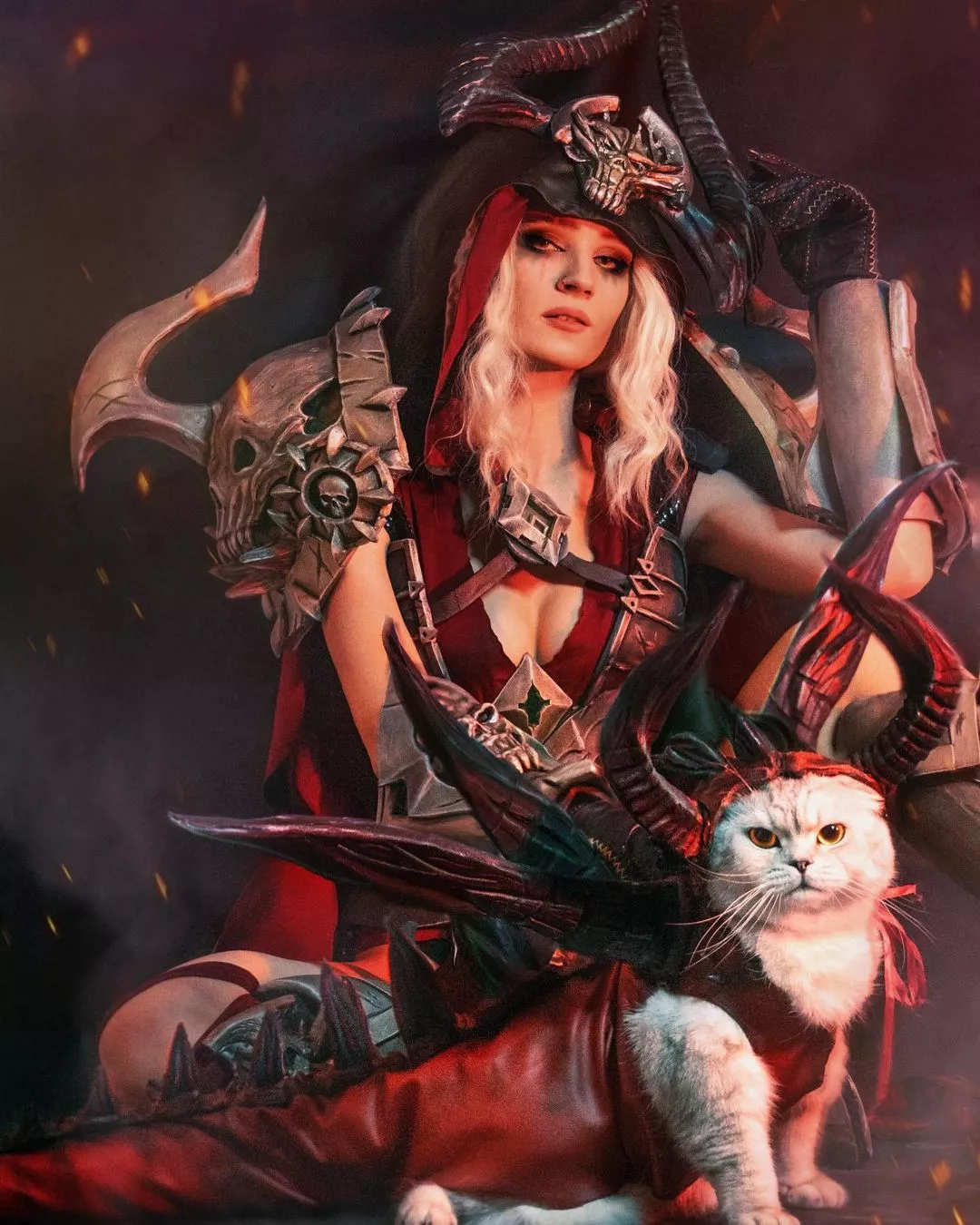 Demon Hunter and Catablo by megancarmel (and her cat)