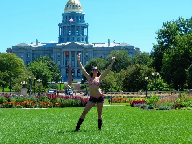Denver topless day.