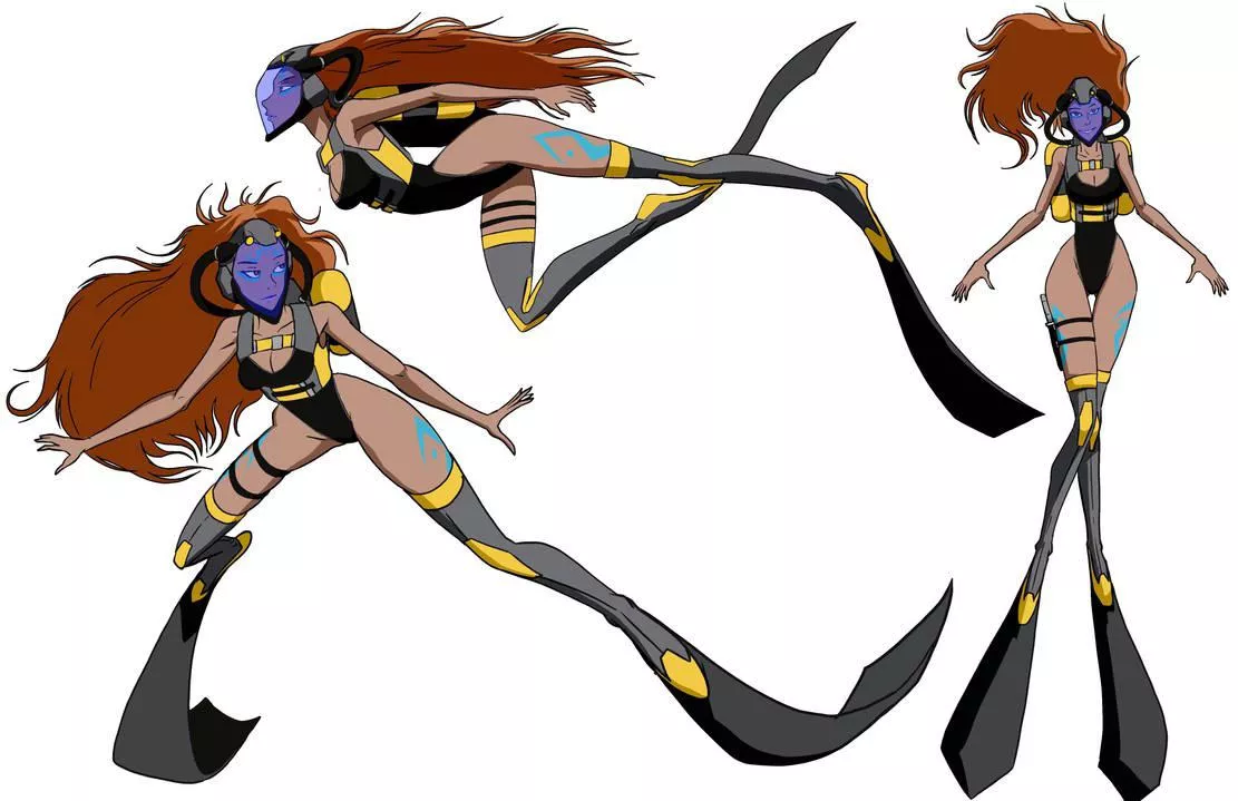 Destiny Scuba sketch 2. (Original) {Edwardrigaud}