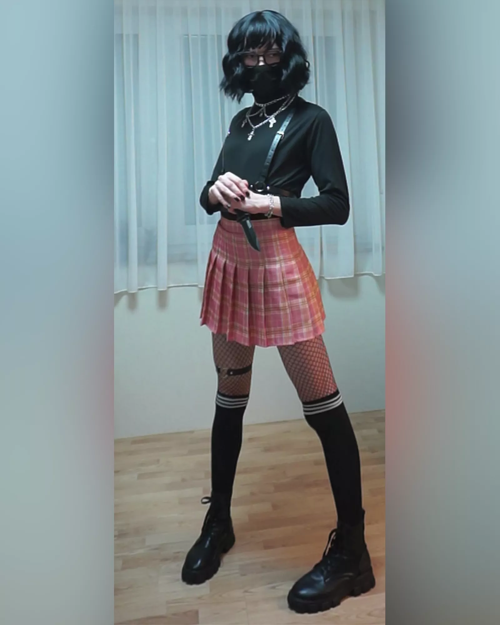 Dev during the day, Femboy Assassin at night 🔪🖤