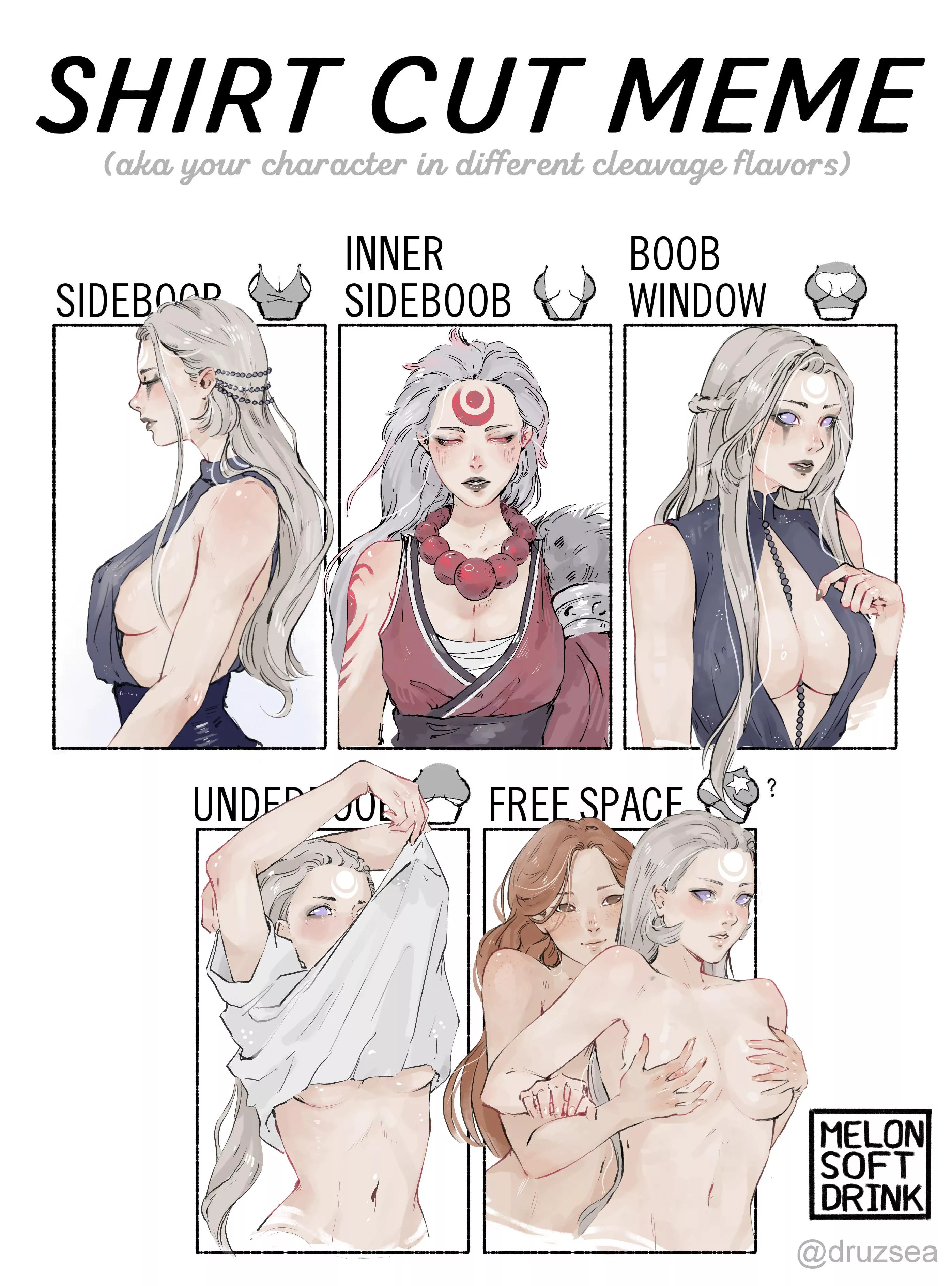 Diana shirt cut meme (melonsoftdrink)