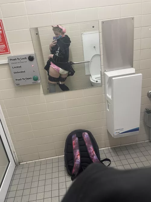 Diapered adventure 🥺