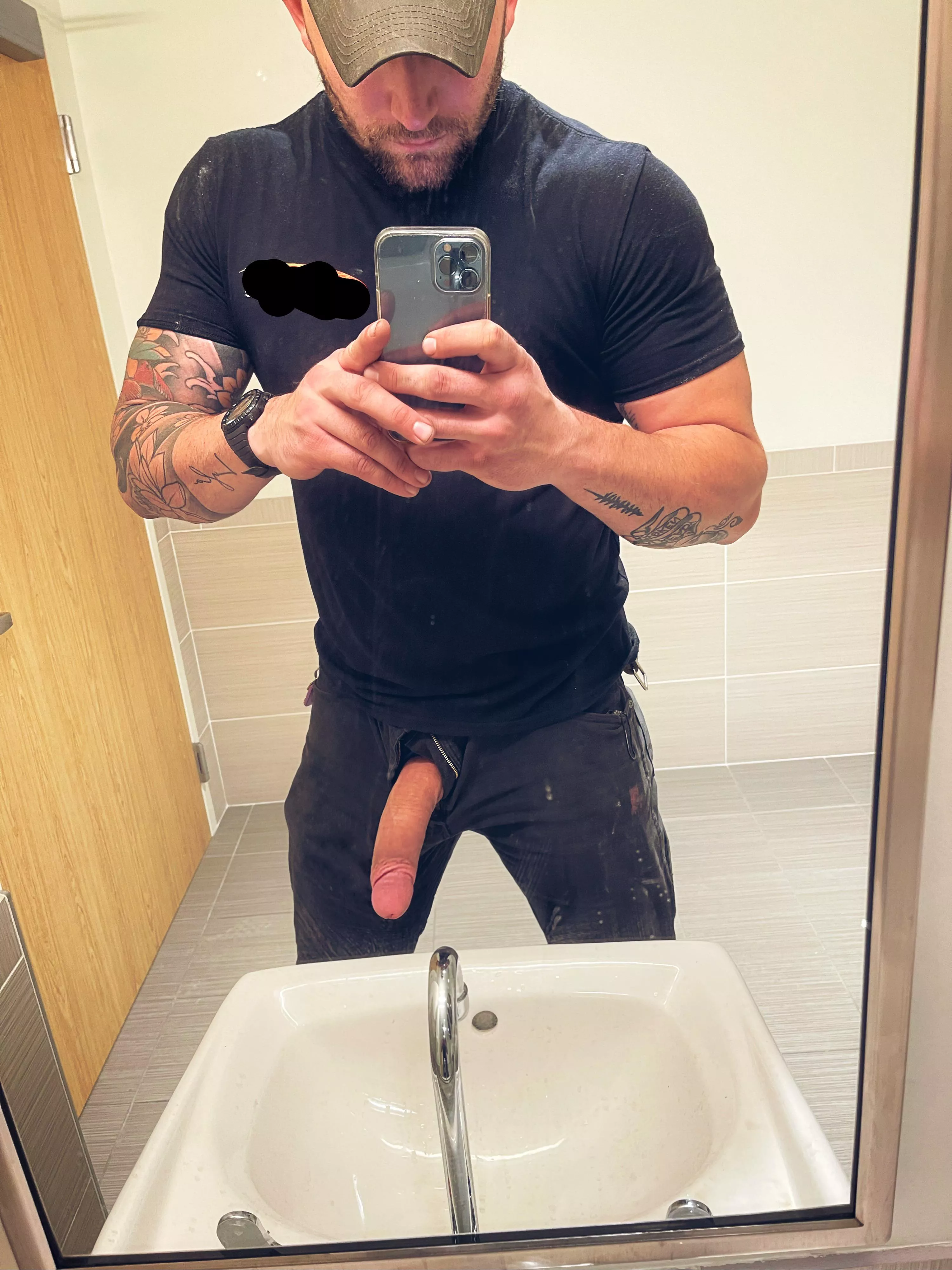 Dick out at work on a Friday Dick out at work on a Friday