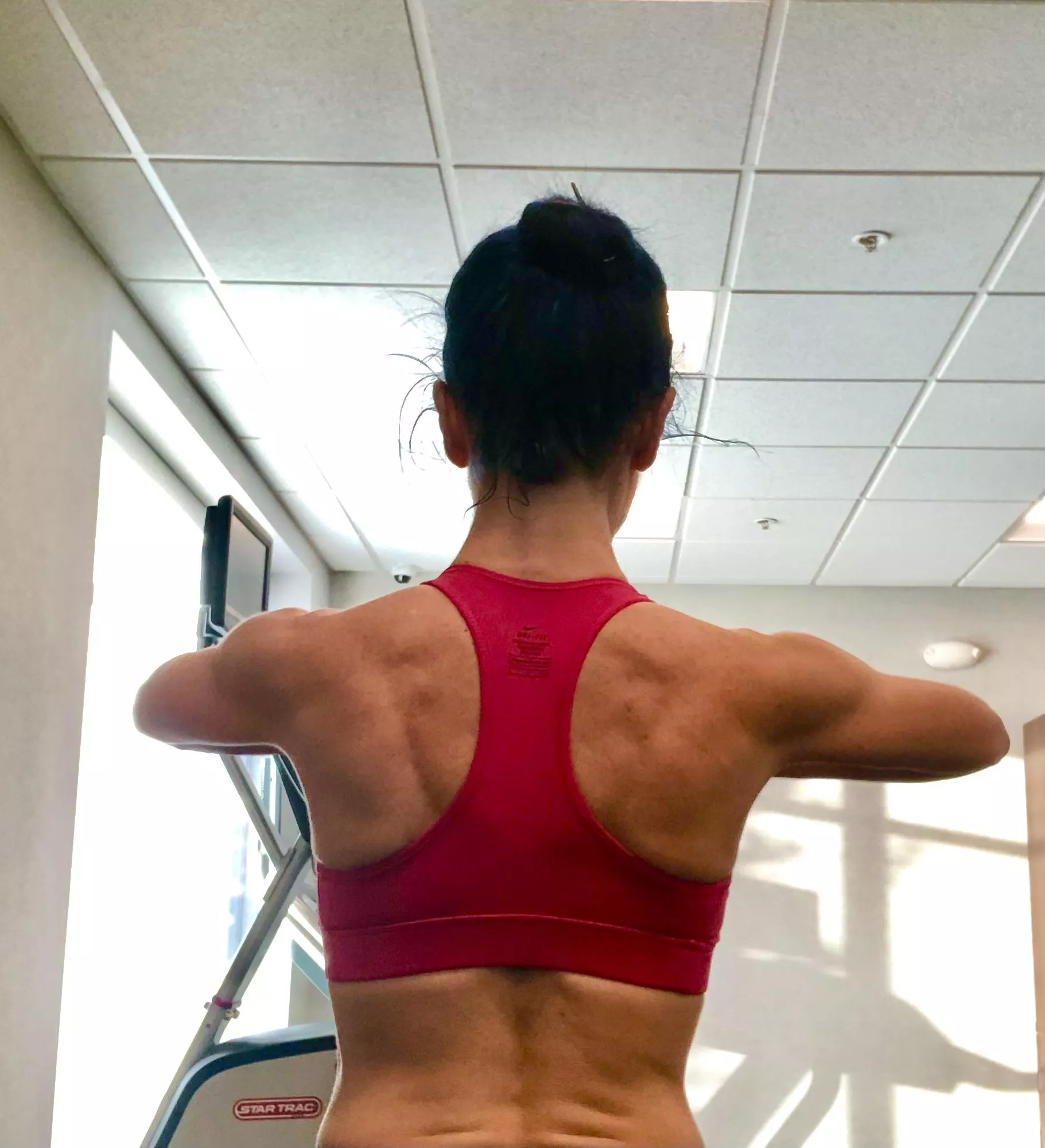 Did a little rhomboid work today. Fun Did a little rhomboid work today. Fun