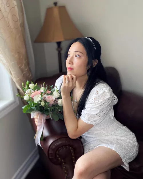 Did a photoshoot for some dress/jewelry. Love this shot! 💕