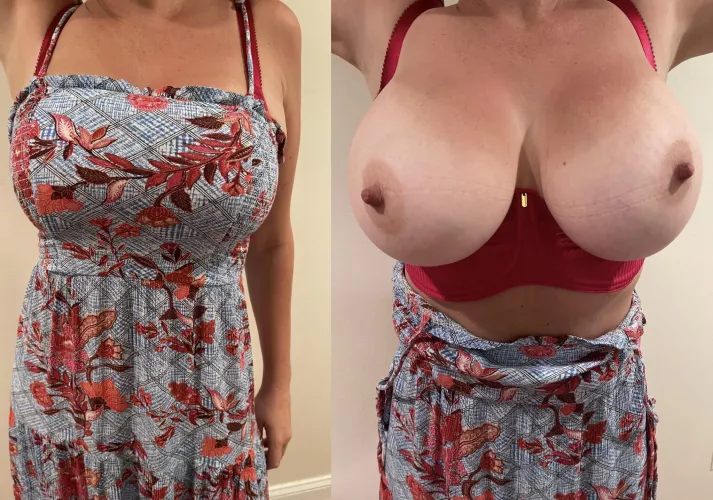 Did my dress do a good job of hiding my all natural FFs?