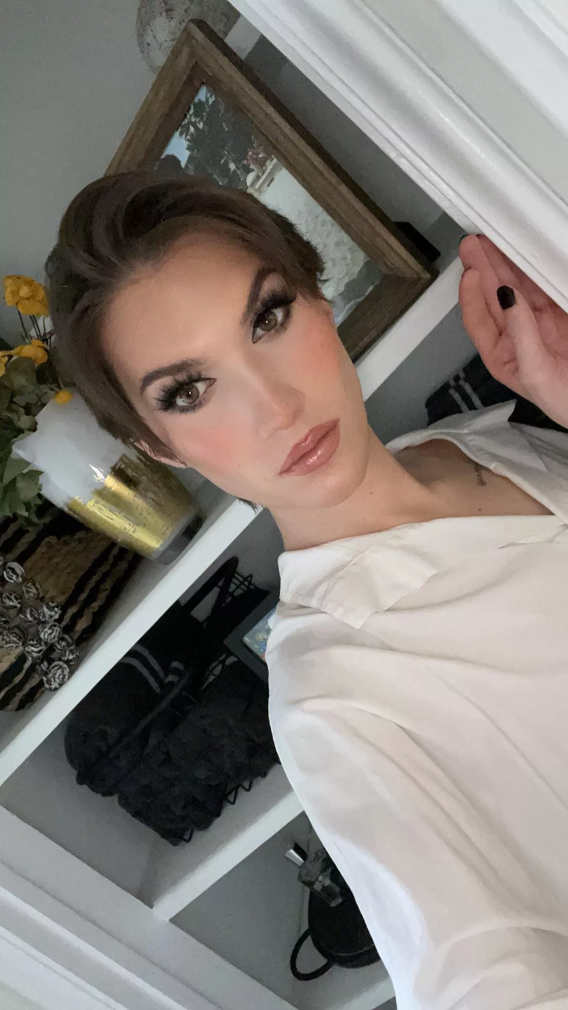 did my makeup for the first time in a little while 🥰