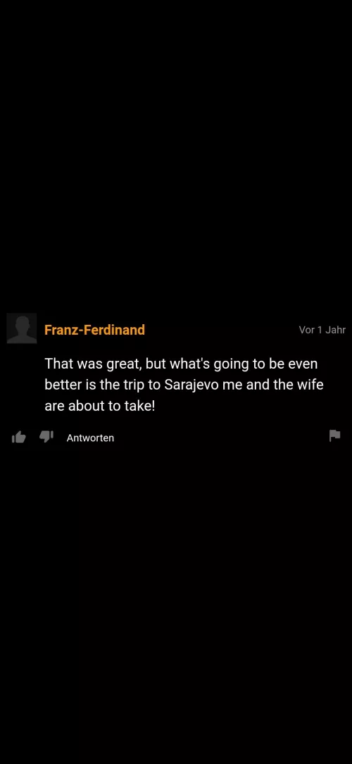 Didn't expect that one