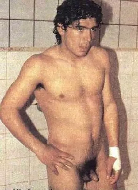 Diego Maradona, former Argentina footballer.