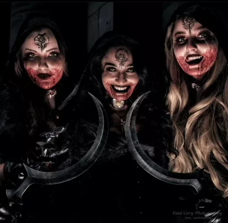 Dimitrescu sisters by simplyarabella