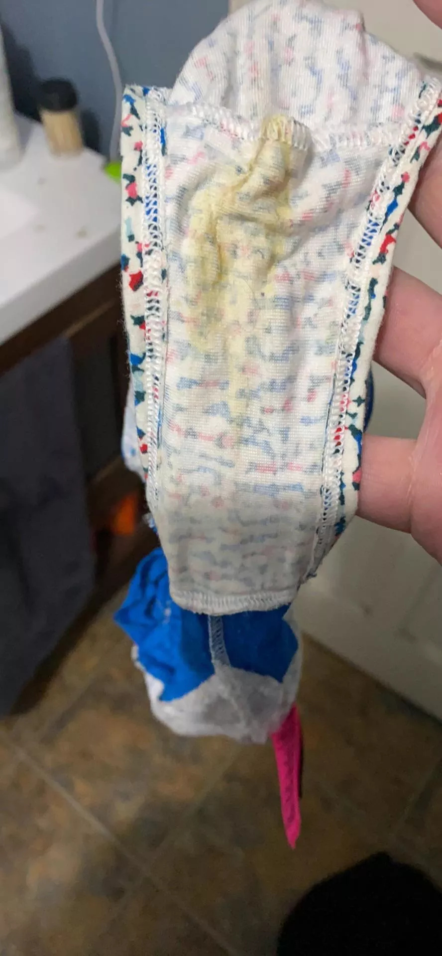 Dirty panties. First time worn