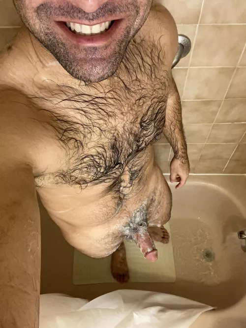 Dirty thoughts while getting clean;)