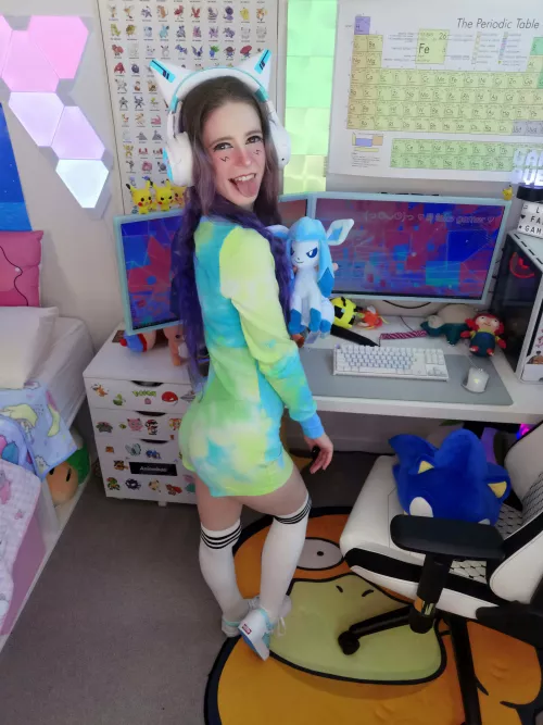 distracting you so i can take your pokemon 😜❤️