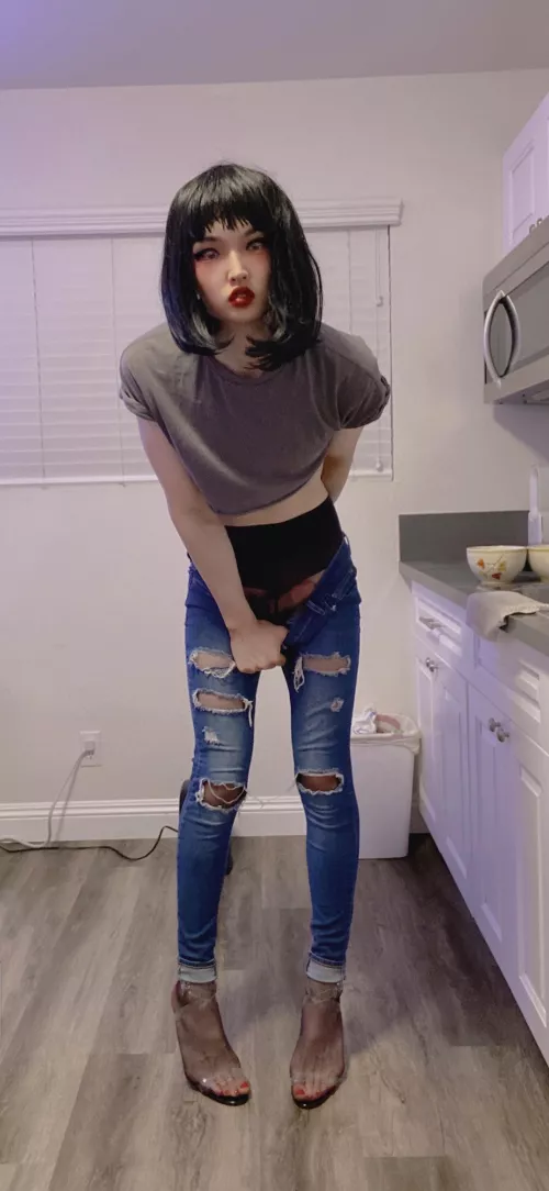 Do I look cute daddy?