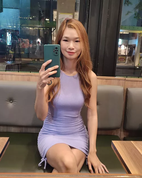 Do I look nice in purple? (OC)