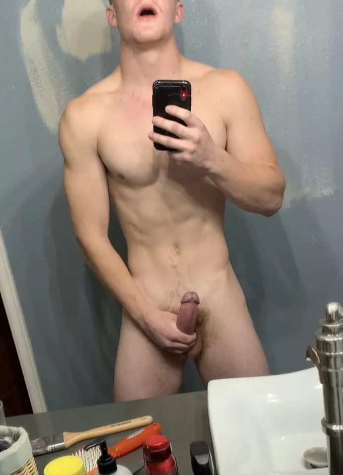 Do U want to look in my eyes when I cum for the first time in weeks?