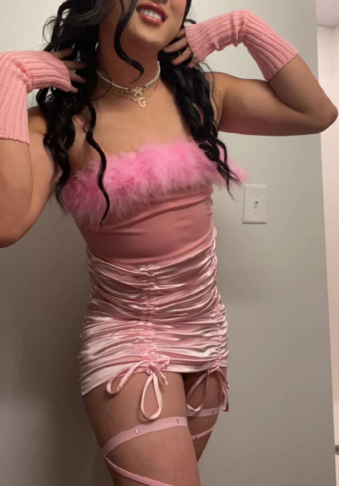 Do you guys think my skirt is short enough? I'm trying to get a guys attention