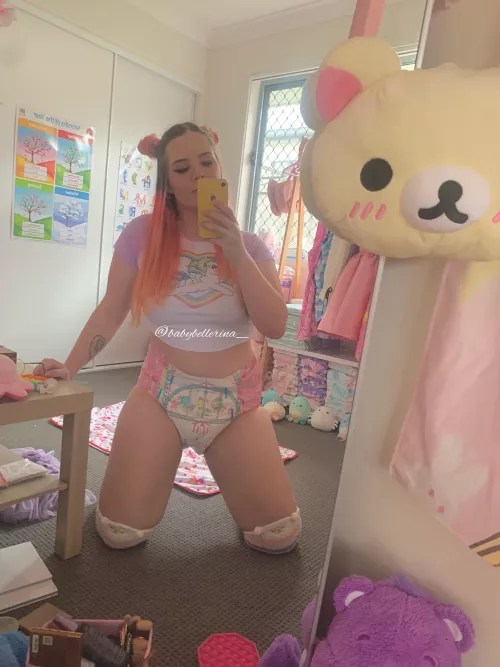 do you like diaper girls with thick thighs? 😏