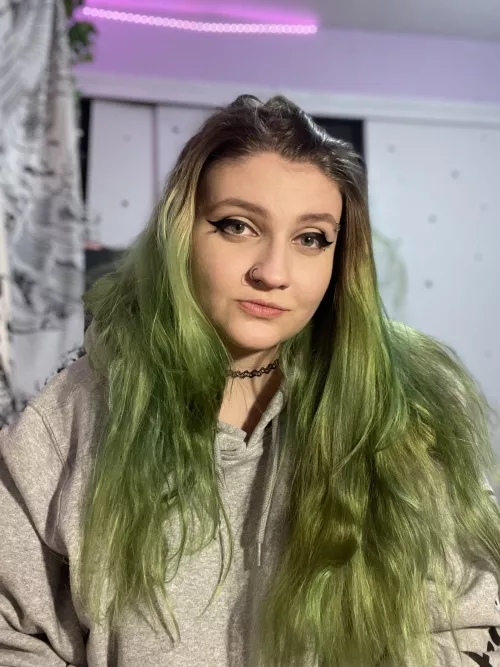 Do you like green hair?