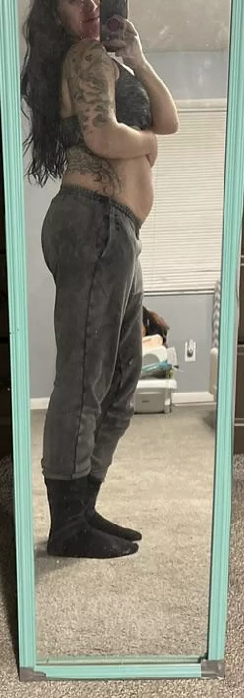 Do you like my baby bump? itβs more predominant every day β₯οΈ