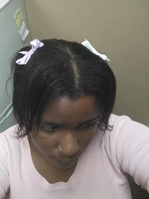 Do you like my bows Daddy? <3